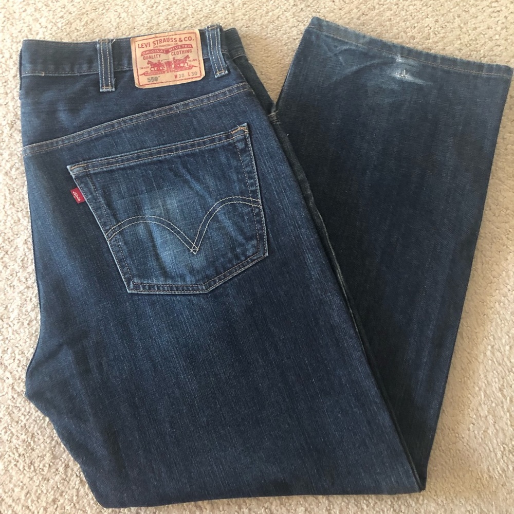 Men’s Levi jeans style 559 size 38x30